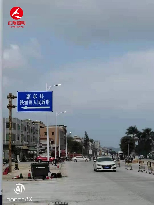 广东（惠东）市政单臂路灯工程