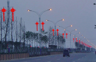 LED中国结路灯 正翔1205应用图3