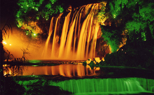 黄果树瀑布项目——园林景观照明