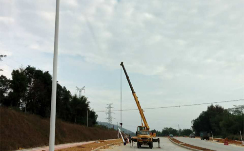 清远英德市政道路LED路灯工程,正翔照明承包啦