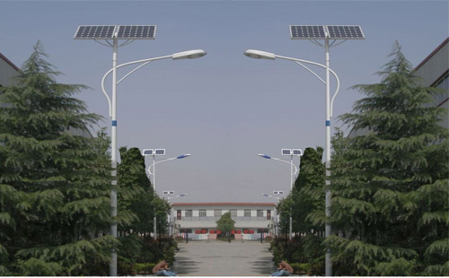 LED太阳能路灯应用图