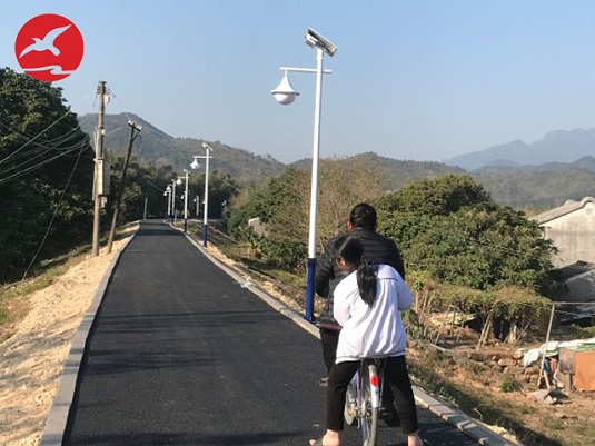 景区道路太阳能庭院灯工程案例