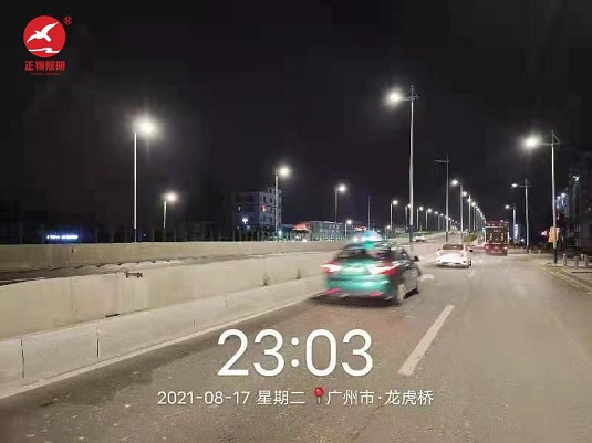 广州市龙虎桥市电路灯