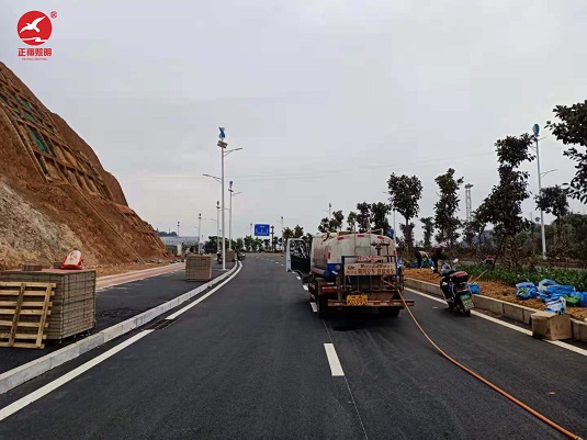 福建省福州市连江县风格互补路灯安装