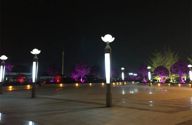 车站广场景观灯照明工程