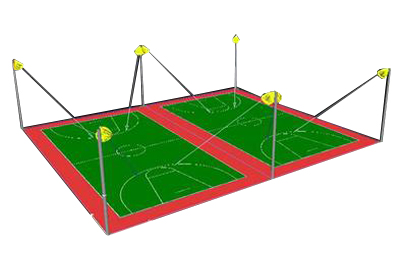 户外LED球场灯效果图 -正翔2705 (4)