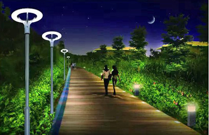 LED庭院灯 正翔3103应用图 (1)