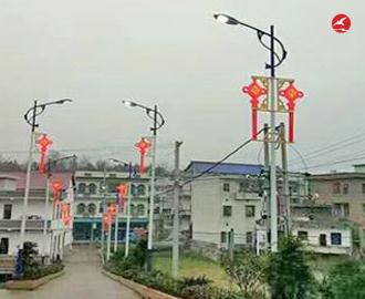 LED中国结路灯 正翔1205应用图1