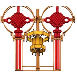 LED中国结路灯 正翔1203详情图1