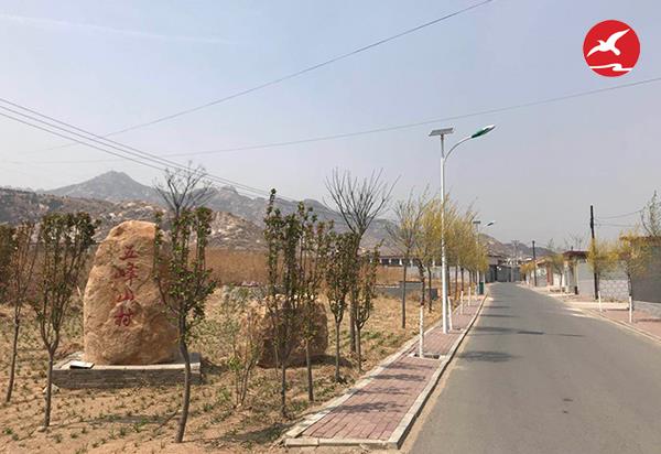绿色led太阳能路灯