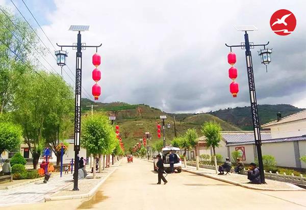 乡村太阳能路灯