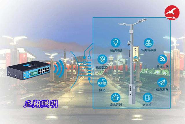 智慧路灯系统工作图